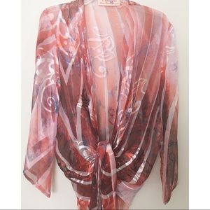 Caryna Nina Haute Couture shawl jacket